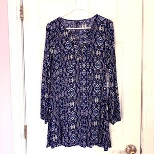 Design Lab Long Sleeve Dress